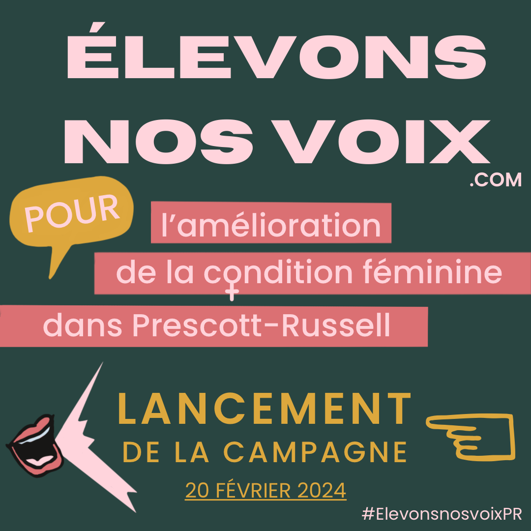 Élevons nos voix